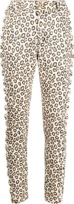 Rabanne Leopard-Print Jeans