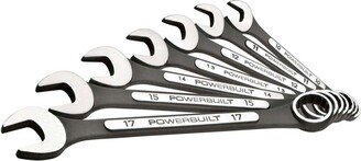 Powerbuilt 7 Piece Metric Universal Splined Combination Wrench Set