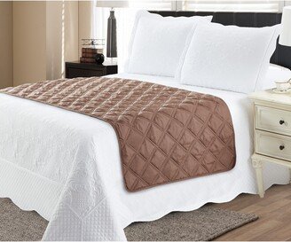 couch guard Bed Runner Protector Taupe Beige - King