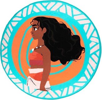 Moana Shaped Beach Towel