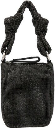 K/Evening Knotted Top Handle Bag