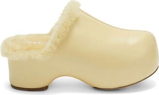 Shearling-Lined Clogs-AA