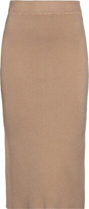 HAVEONE Midi Skirt Camel