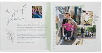 Photo Books: One Good Year Photo Book, 8X8, Professional Flush Mount Albums, Flush Mount Pages
