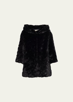 FAZ Chilla Faux Fur Swinger Jacket