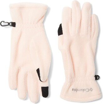 Wobenton Springs Fleece Gloves (Peach Blossom) Extreme Cold Weather Gloves