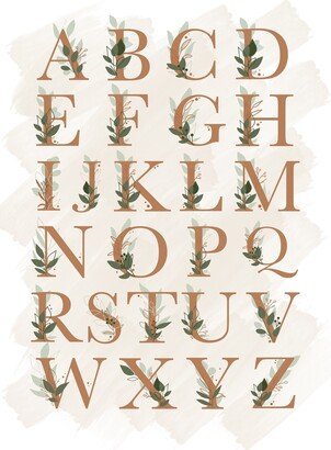 Full Floral Alphabet