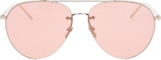 Aviator Frame Sunglasses-AH