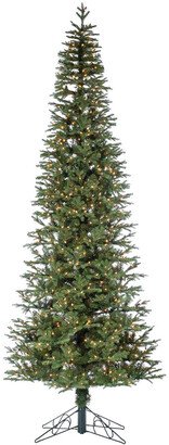 Sterling Tree Company 12Ft Pre-Lit Natural Cut Narrow Jackson Pine