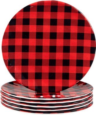 Buffalo Plaid 11 Set of 6 Salad Plate