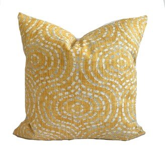 One Quality Premier Pillow Cover, Mustard Yellow Pillow, Decorative Throw Pillow, Accent Traditional Case-AA
