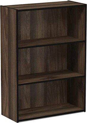 Pasir 3-Tier Open Shelf, Columbia Walnut