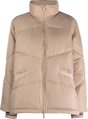 High-Neck Padded Jacket-AK