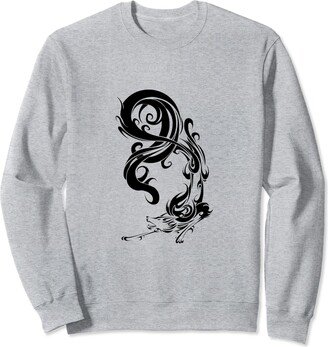 Hugo Jim Wolf beautiful drawing design Sweatshirt