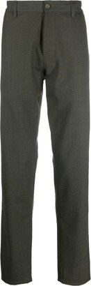 Slim-Cut Stretch-Wool Trousers