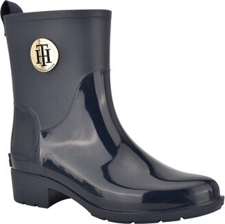 Women's Kippa Pull On Narrow Calf Rain Boots