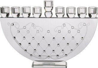 Noble Gift Exquisite Crystal Menorah