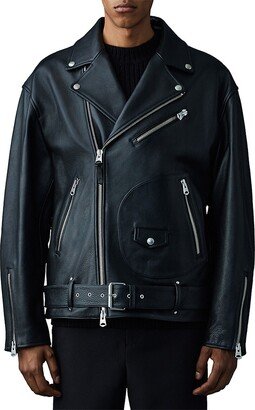 Clement Oversized Leather Jacket