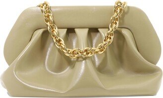Chain-Link Strapped Clutch Bag