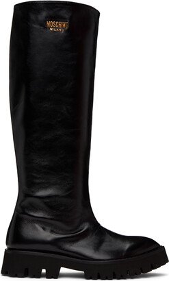 Black Plate Boots-AA