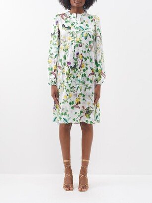 Tatou Floral-print Satin Dress