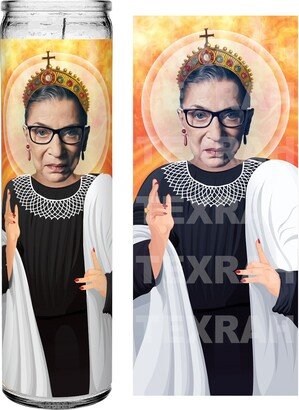 Ruth Bader Ginsburg Rbg Celebrity Prayer Devotional Parody Candle, 8