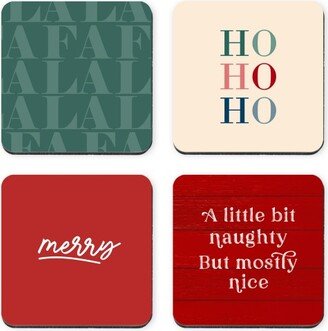 Coasters: Holiday Spirits Coaster, Multicolor