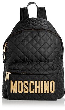 Quilted Nylon Backpack