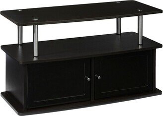 Designs2Go TV Stand for TVs up to 49 with 2 Storage Cabinets and Shelf - Breighton Home