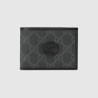 Mini wallet with Interlocking G