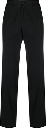 Essentials stretch-cotton trousers