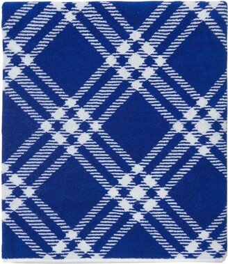 Check-Pattern Cotton Towel