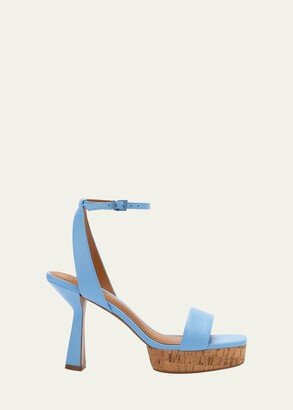 Anouk Napa Ankle-Strap Platform Sandals-AA