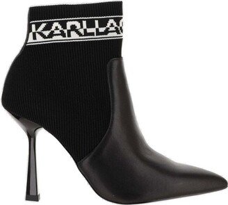 Pandara Sock-Style Ankle Boots