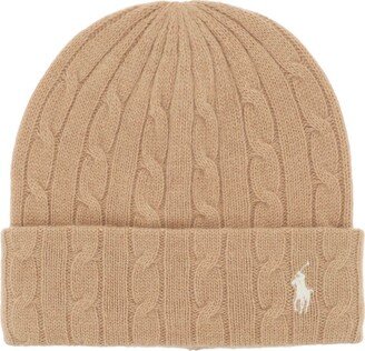 Cable-knit Cashmere And Wool Beanie Hat