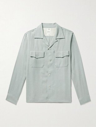 Keesey Camp-Collar Woven Shirt