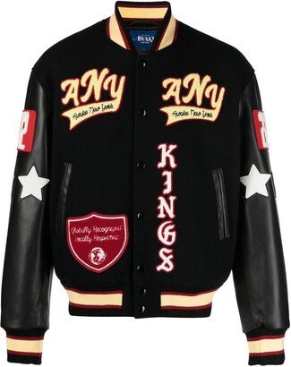 Corazon Varsity Leather Jacket