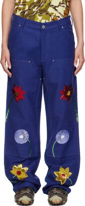 Sky High Farm Workwear Blue Double Knee Jeans