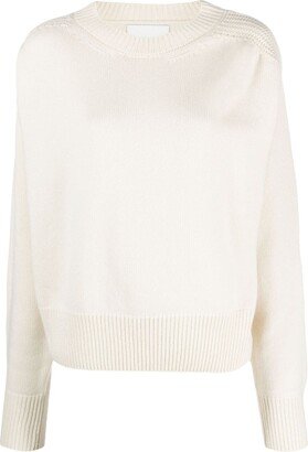 SA SU PHI Crew-Neck Cashmere Jumper