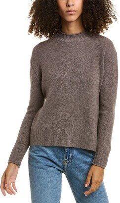 Alashan Kick Back Mock Neck Cashmere-Blend Sweater