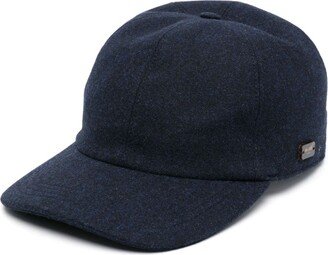 Logo-Plaque Wool Cap