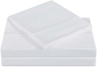 Classic Solid 310 Thread Count Cotton Sateen 4-Pc. Sheet Set, Full