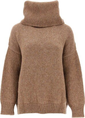 Oversized Turtleneck Knitted Jumper