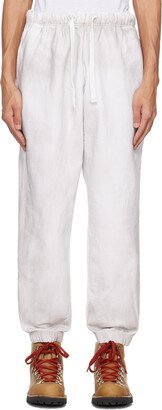 GUESS USA White Faded Lounge Pants