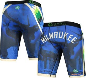 Men's Royal Milwaukee Bucks City Edition Boxer Briefs