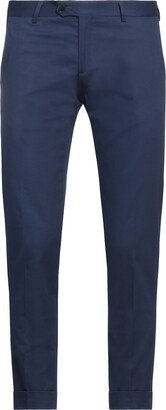 ROBERTO P Luxury Pants Navy Blue