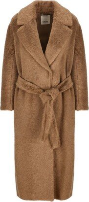 'S Max Mara Double Breasted Oversized Coat-AB