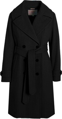 Double-Breasted Wool-Blend Coat-AW