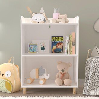 unbrand Wooden Kids 3-Tier Bookshelf / Display