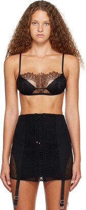 Black Chantilly Bra